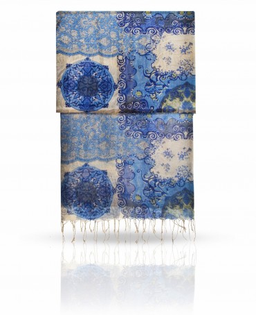 Палантин Женский S-GEOMETRIC/GREY